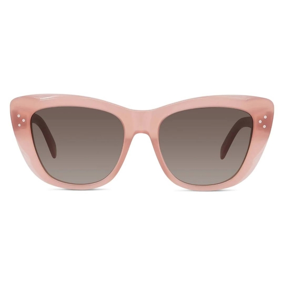 NEW CELINE CAT EYE PINK SUNGLASSES CELINE CL40199I 74K SUNGLASSES - Picture 2 of 4